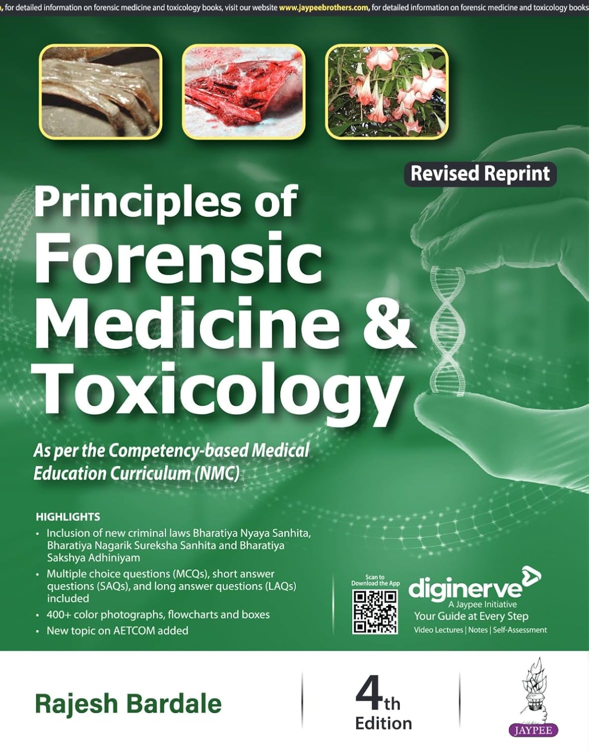 PRINCIPLES OF FORENSIC MEDICINE & TOXICOLOGY - Image 1