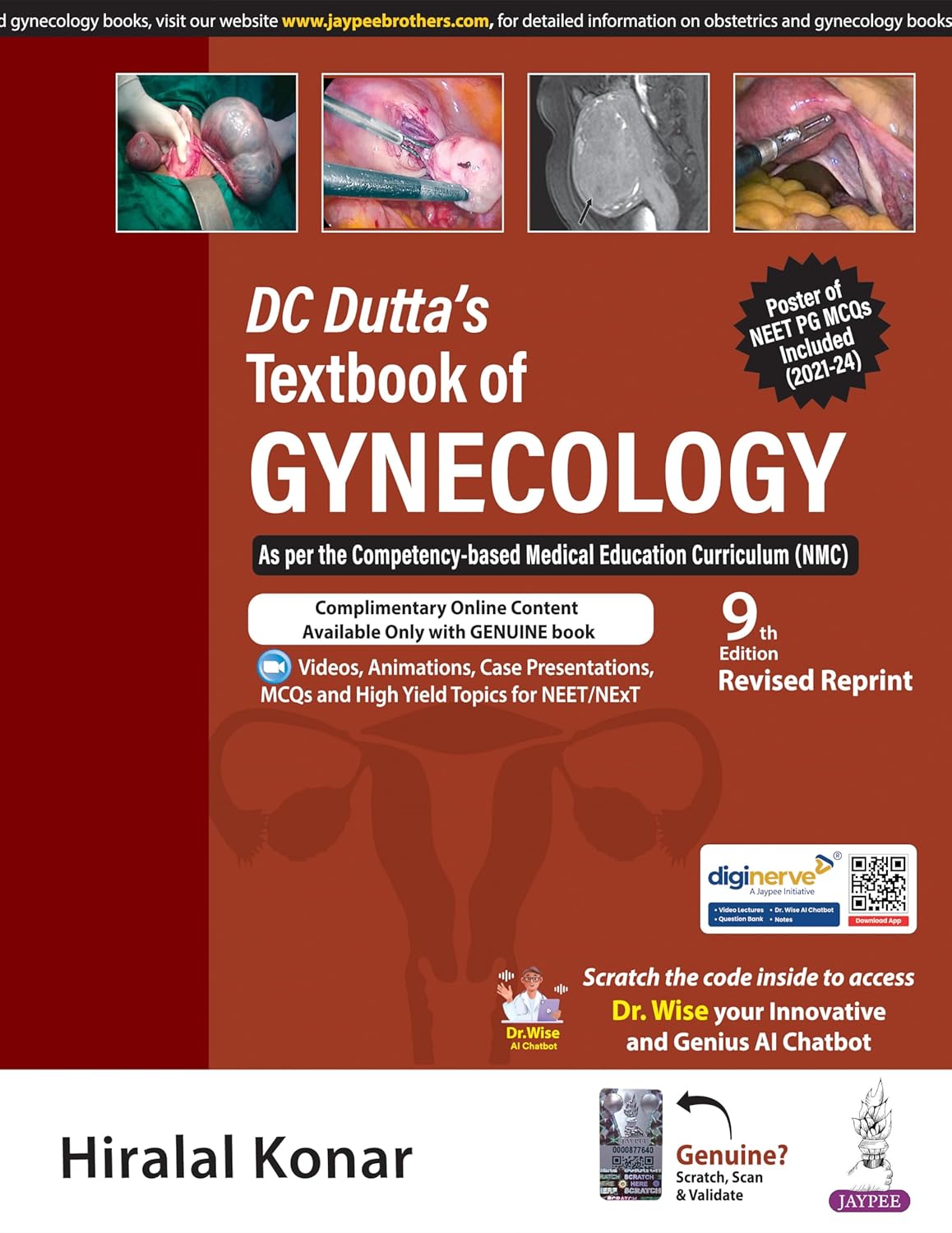 DC DUTTA'S TEXTBOOK OF GYNECOLOGY - Image 1