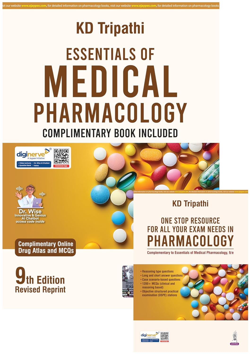 ESSENTIALS OF MEDICAL PHARMACOLOGY COMPLIMENTARY BOOK INCLUDED - Image 1