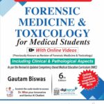 FORENSIC MEDICINE & TOXICOLOGY FOR MEDICAL STUDENTS