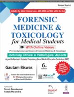 FORENSIC MEDICINE & TOXICOLOGY FOR MEDICAL STUDENTS