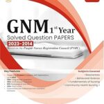 GNM 1st Year Solved Question PAPERS 2023-2014 - Based on the Punjab Nurses Registration Council (PNRC) - 2024
