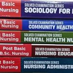 2nd years post Basic B.sc Nursing solved Examination Series set of 5 Books