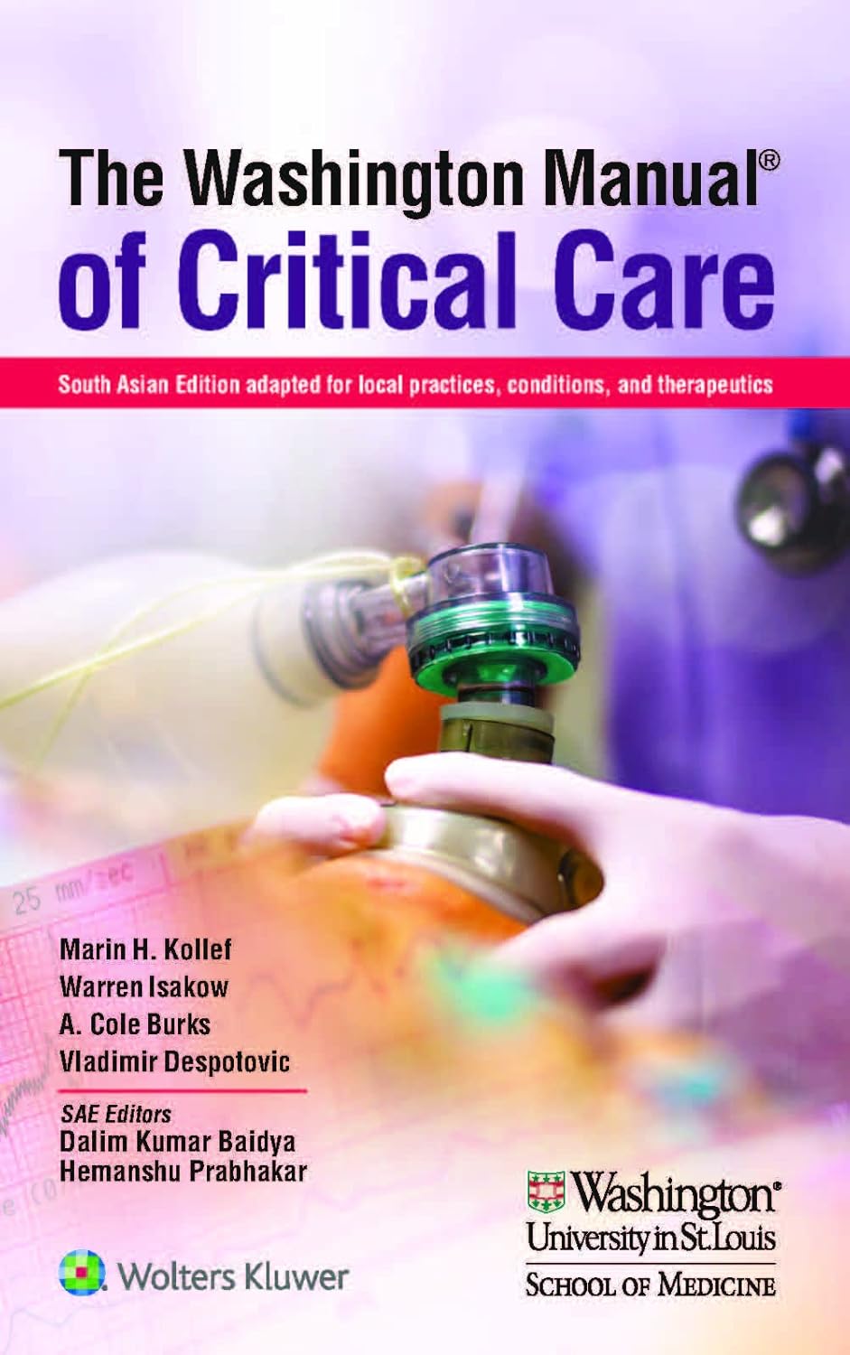 61D2+YjQygL._SL1500_ The Washington Manual of Critical Care, South Asian ed - Image 1