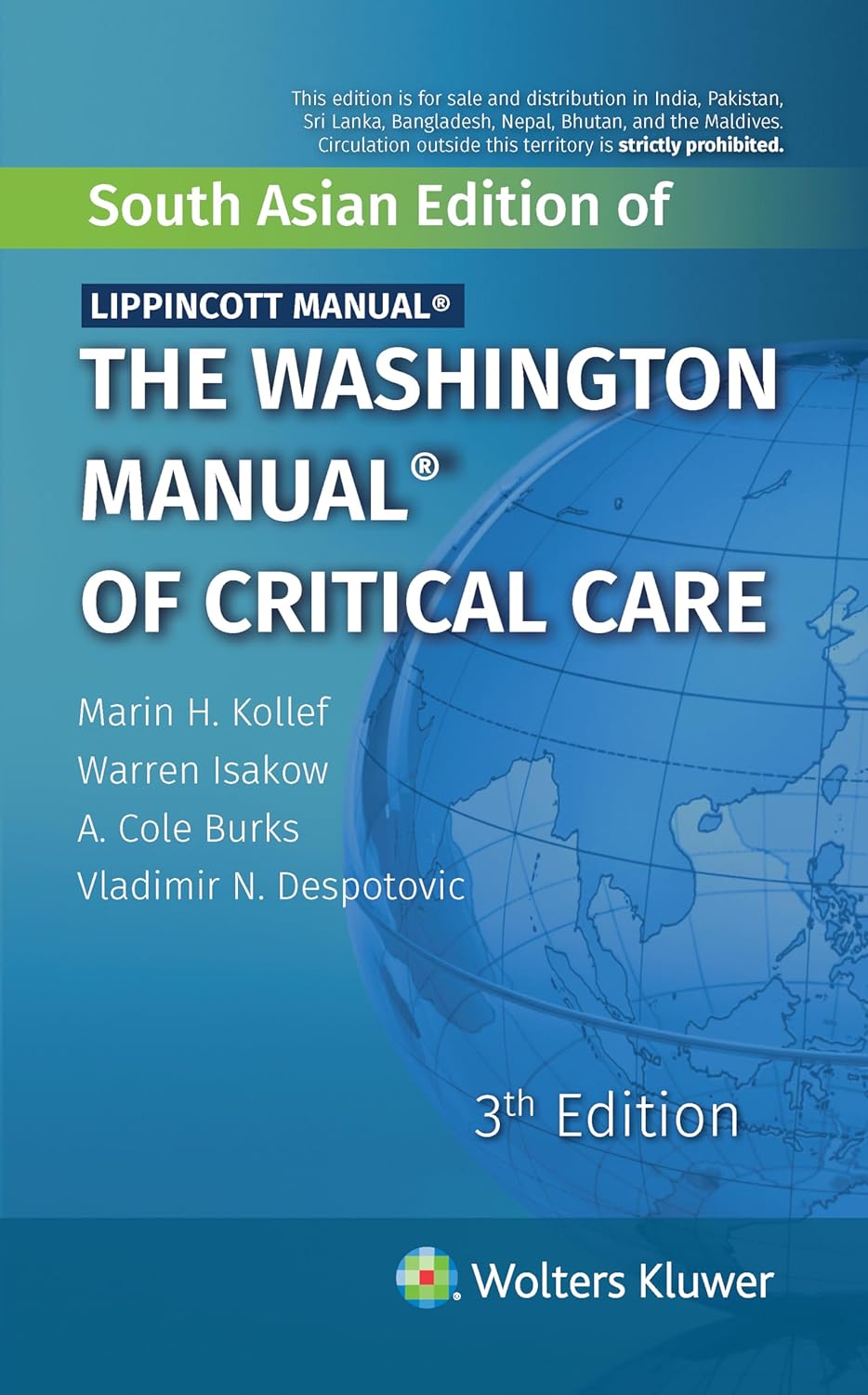 71+nkqDAxaL._SL1500_ The Washington Manual Of Critical Care 3Ed (Pb 2018) - Image 1