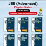 Cengage Physics Combo for JEE Advanced: Mechanics I & II + Waves + Electrostatics + Magnetism + Optics Set of 6 Books with Chapterwise Concept Videos & Online Assessments